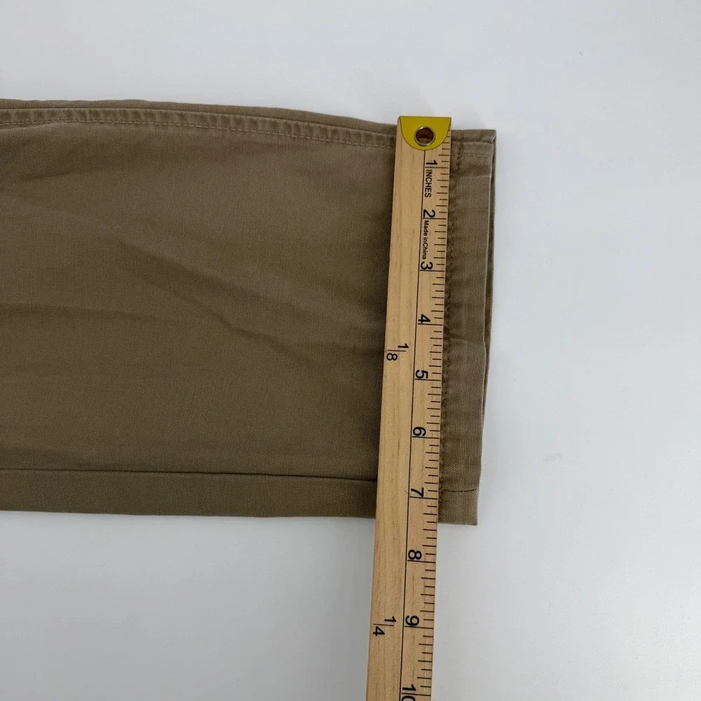 Levi's Dry Goods Carpenter Pant Mens 29x34 Vintage Y2K Tan Khaki Cotton Trousers - Picture 11 of 11